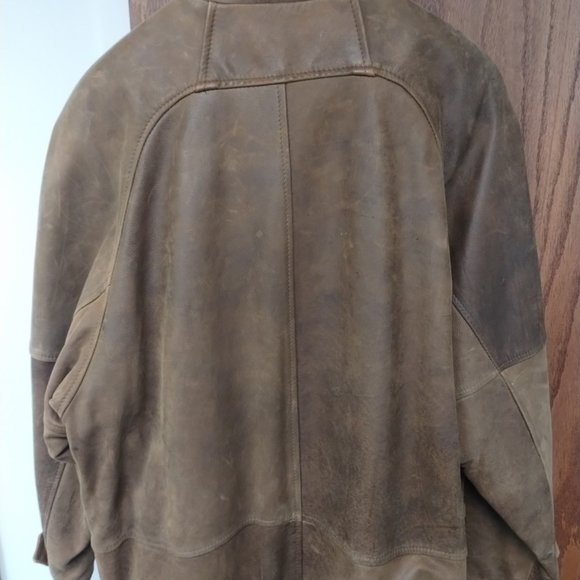 East West Rugged - Leather Rancher Coat - Size: L Men - Picture 10 of 10